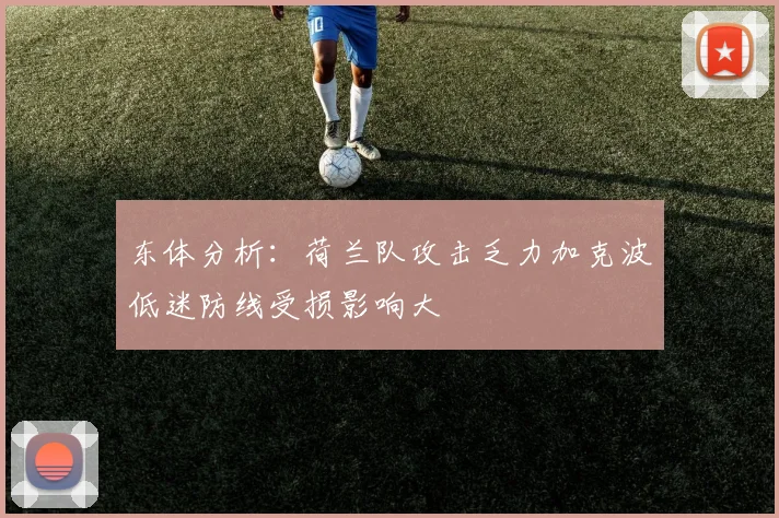东体分析：荷兰队攻击乏力加克波低迷防线受损影响大
